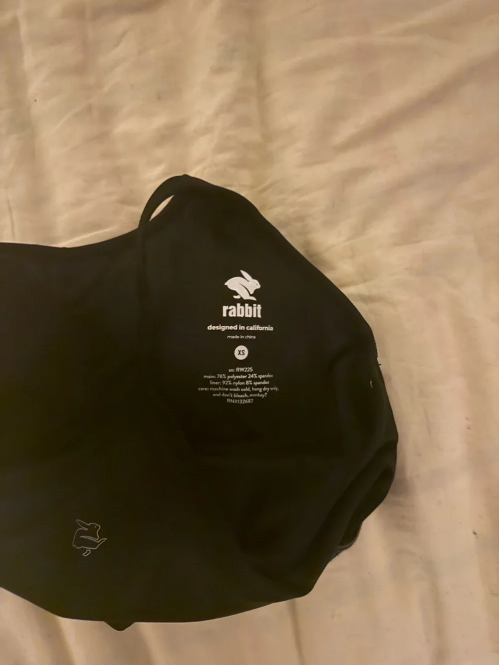 Black Rabbit Racerback Sports Bra - Women Intimates